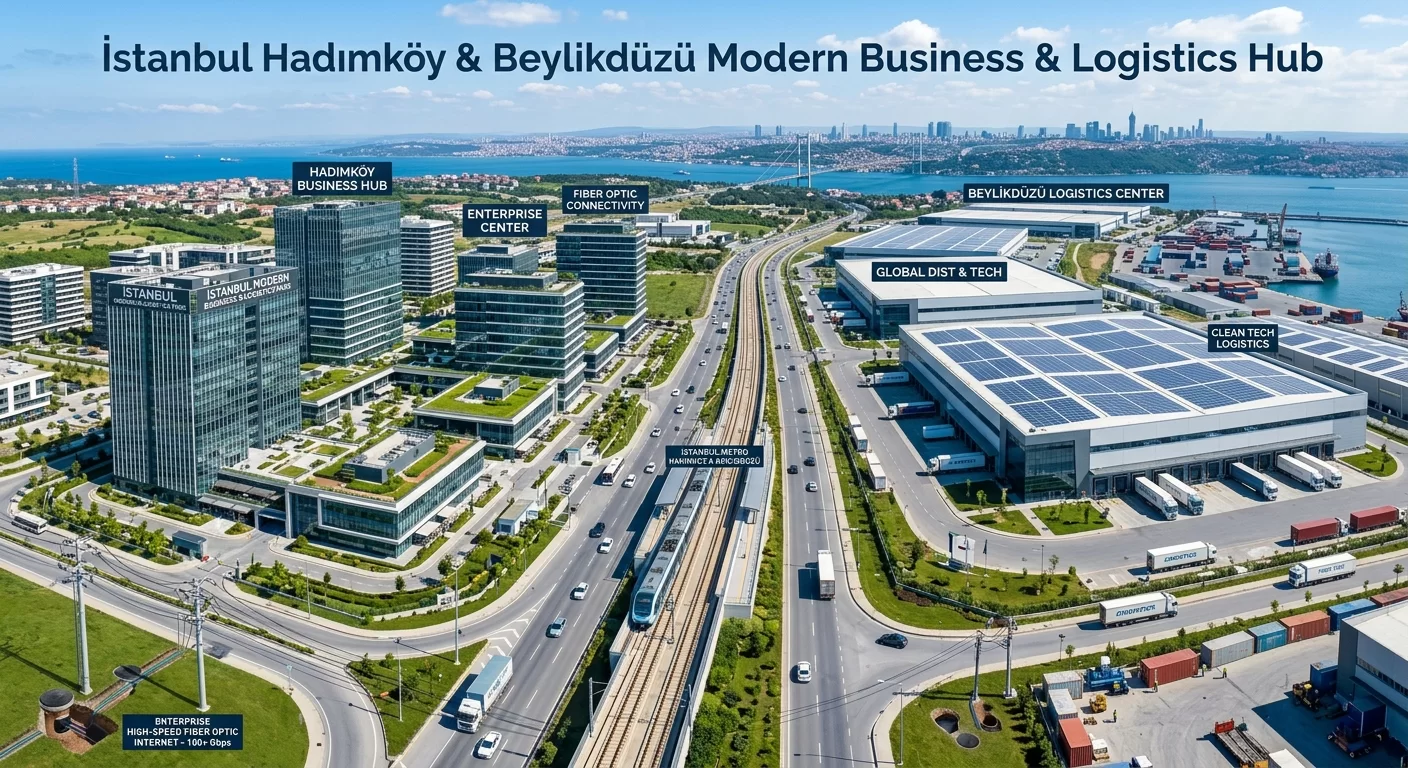 Hadımköy ve Beylikdüzü'nde Kurumsal Metro İnternet: Nida Telekom Çözümleri
