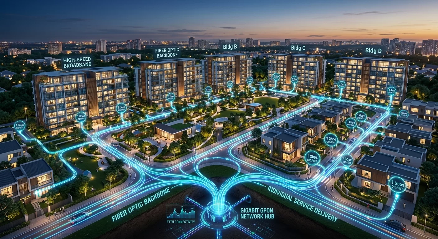 Siteler İçin GPON Altyapı Çözümleri: Hızlı ve Taahhütsüz İnternet