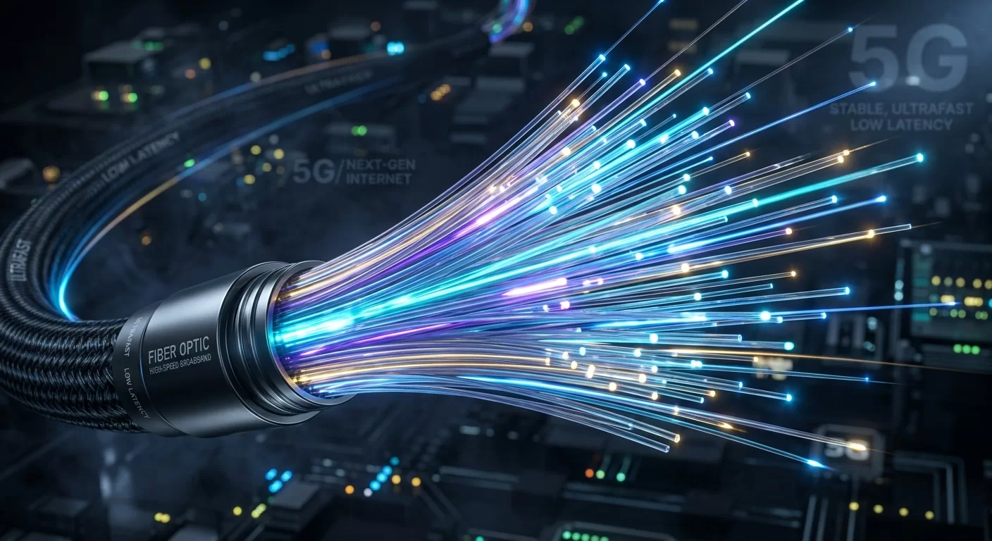 Fiber İnternetin Faydaları: Hızlı, Stabil ve Geleceğe Hazır Bir Bağlantı